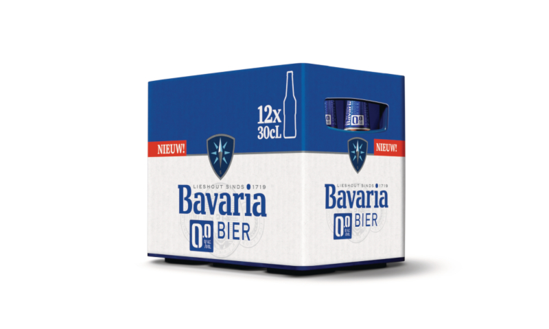 Bavaria 0.0% halve krat met 12 flesjes van 30cl
